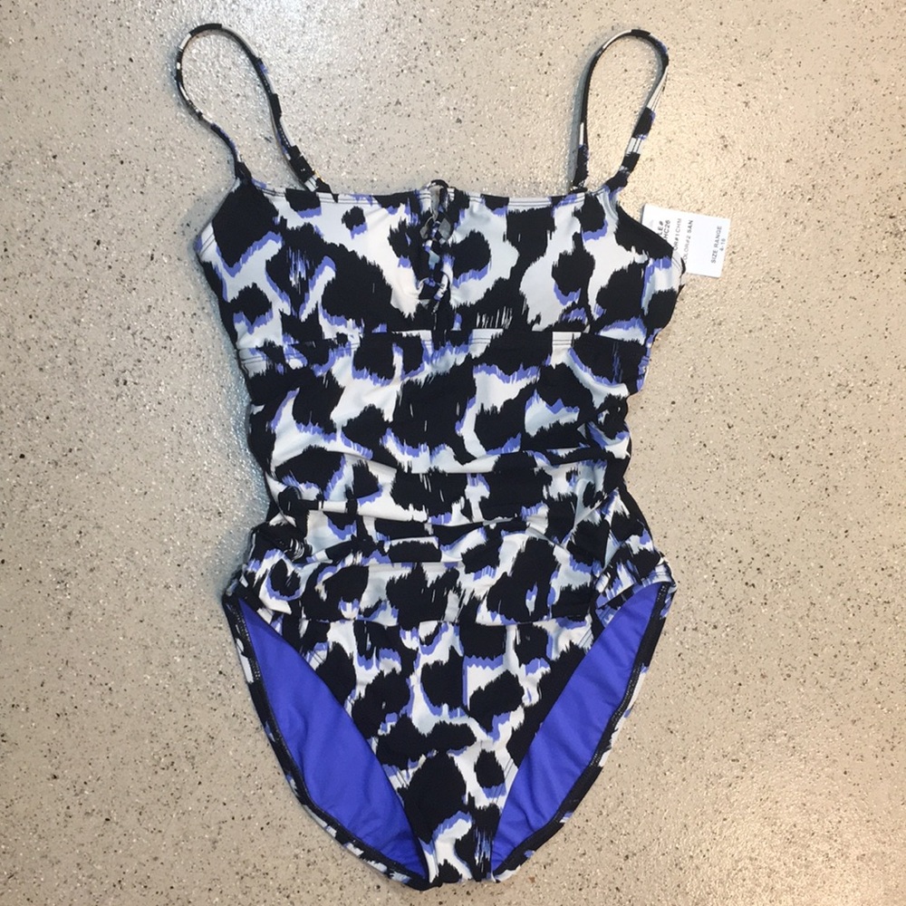 La Blanca animal print ‘in the shadows’ one piece